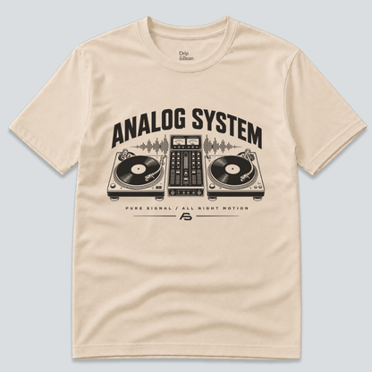 Analog System DJ T-Shirt