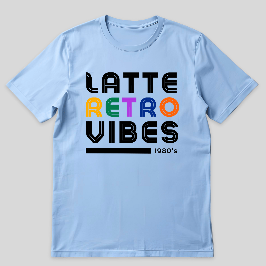 Latte Retro Vibes T-Shirt