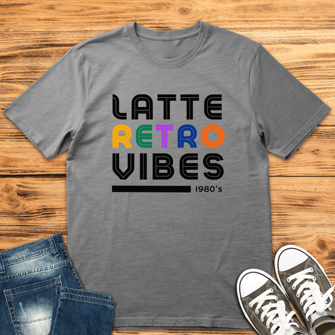 Latte Retro Vibes T-Shirt