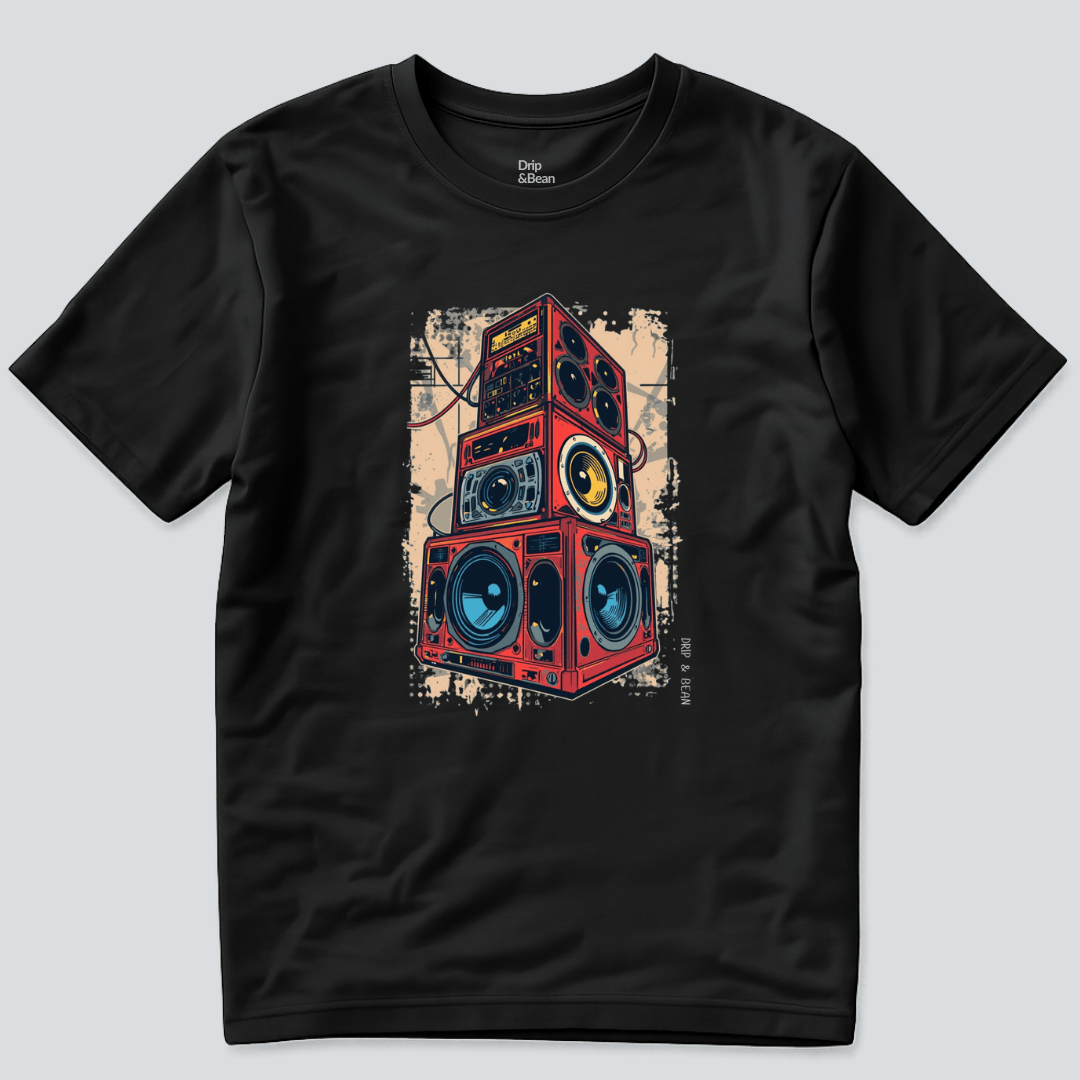 Analog Bass Stack Graphic T-Shirt