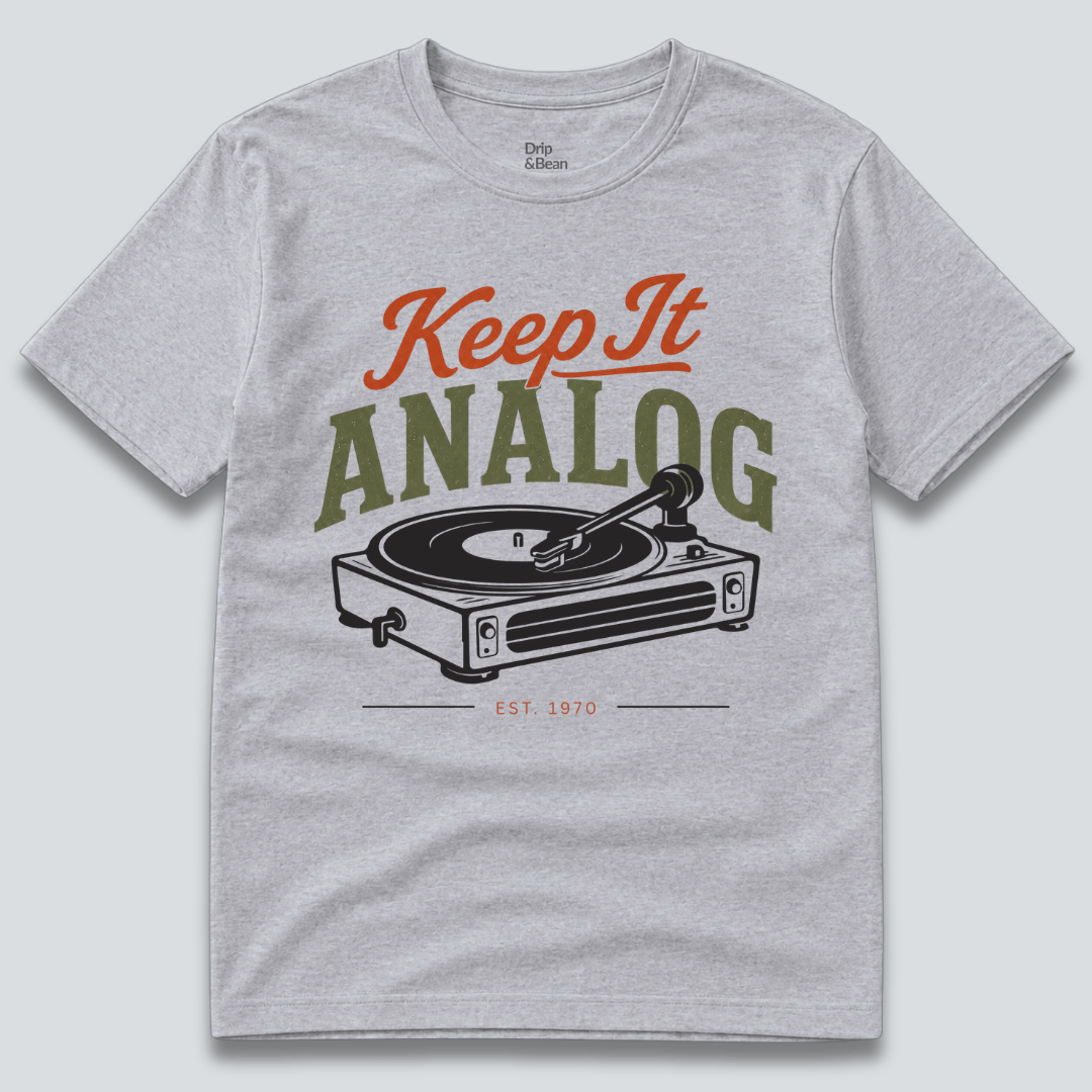 Keep it analog T-Shirt