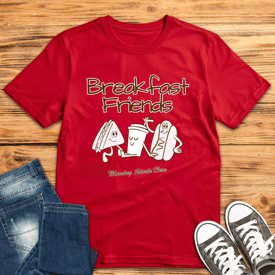 Breakfast Friends T-Shirt