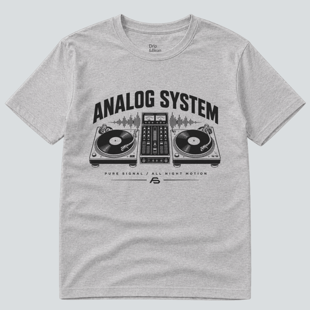 Analog System DJ T-Shirt