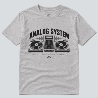 Analog System DJ T-Shirt