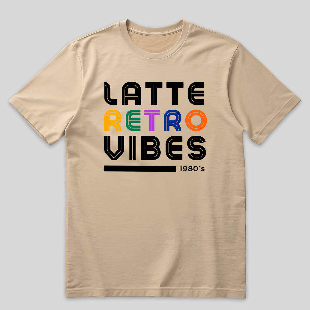 Latte Retro Vibes T-Shirt