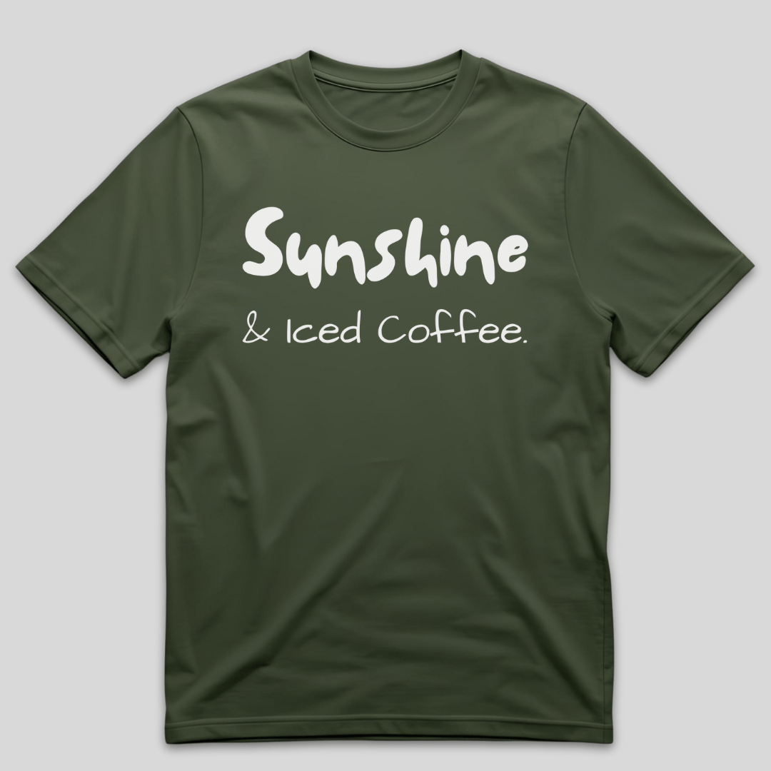 Sunshine & Iced Coffee T-Shirt