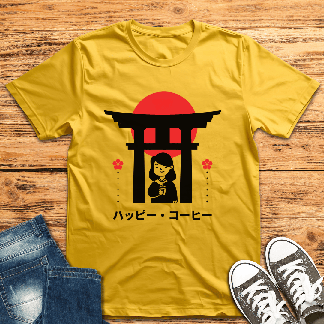 Happy Coffee – T-shirt